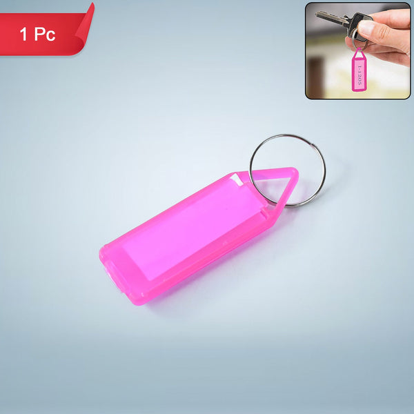 1 Pc Keychain Tag Label Used For Decorative Purpose On Keys And All
